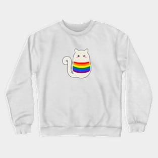 LGBTQIA+ Cat Crewneck Sweatshirt